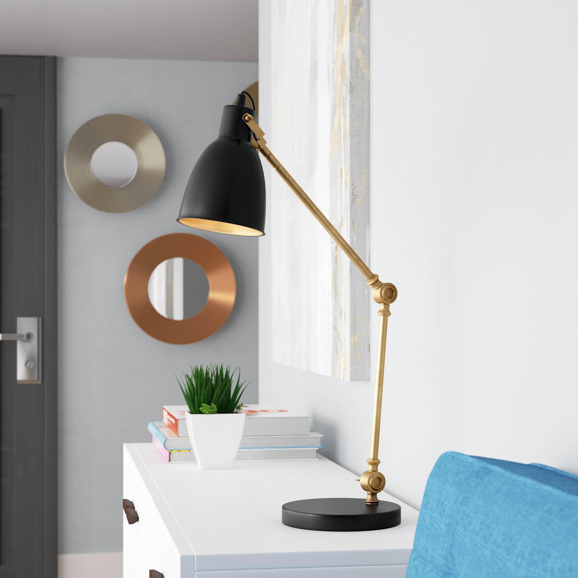 Wrought Studio™ Linck Metal 24